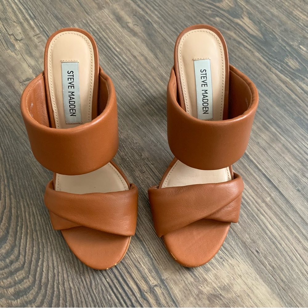 Steve Madden Teriann Square Heel Sandals